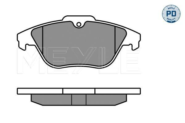 MEYLE PD Brake Pad Set Rear 025 242 5317/PD