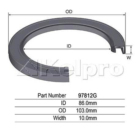Kelpro Oil Seal OEM 97812G
