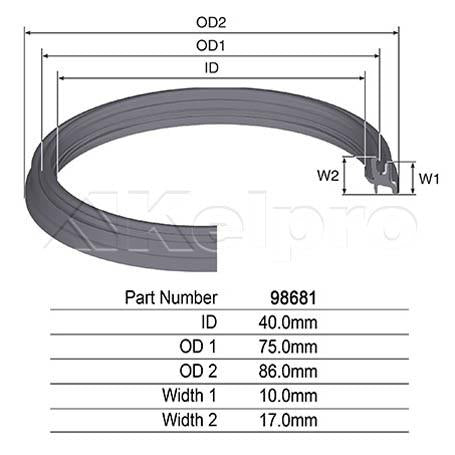 Kelpro Oil Seal 98681