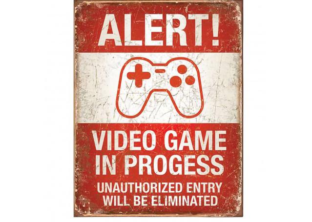 Video Game In Progress (32x41cm) MSI2037