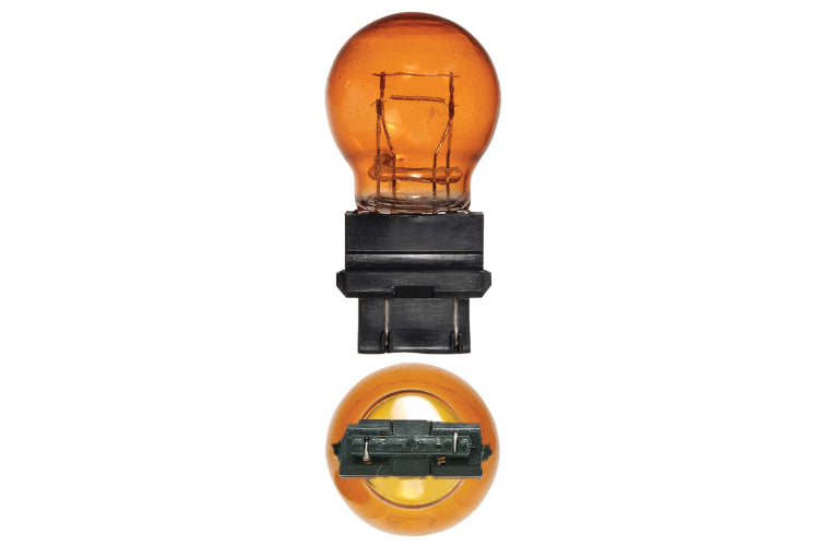 Narva Incandescent Wedge Globe Amber W2.5 X 16Q PY27/7W 12V 27/7W Twin Pack 47558BL