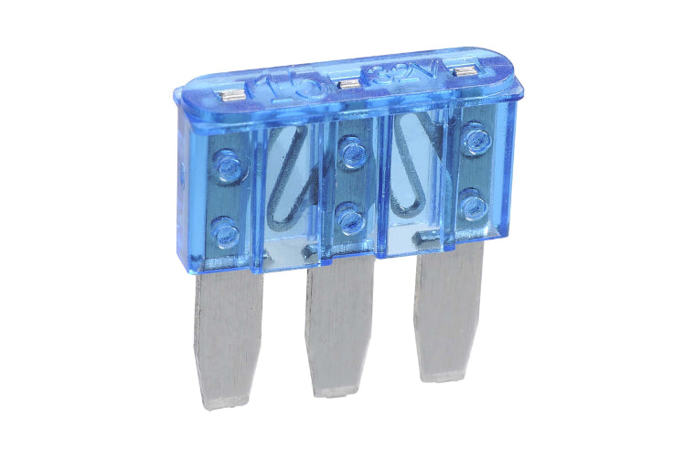 Narva 3 Blade Fuse Micro 15A Blue (25Pk) 51215