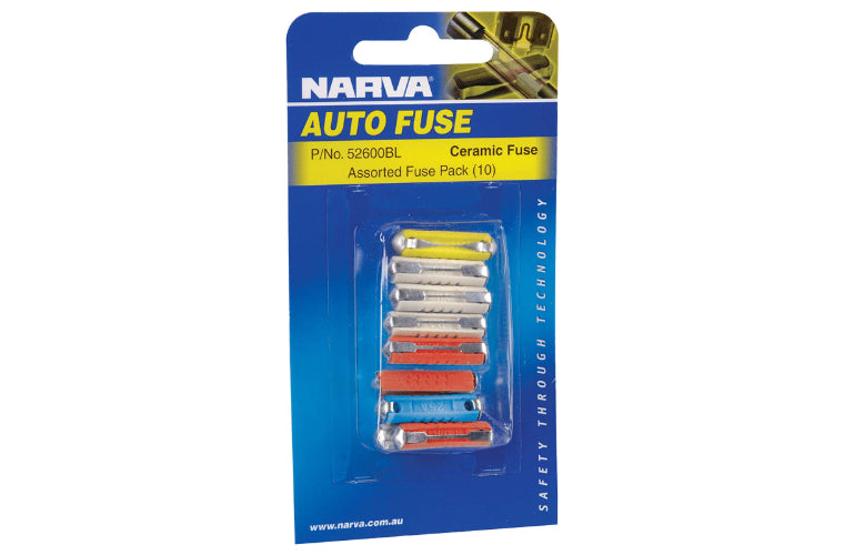 Narva Ceramic Fuses Assorted 52600BL