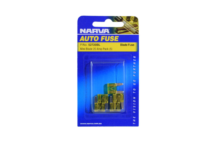 Narva Blade Fuse Mini 20A 52720BL