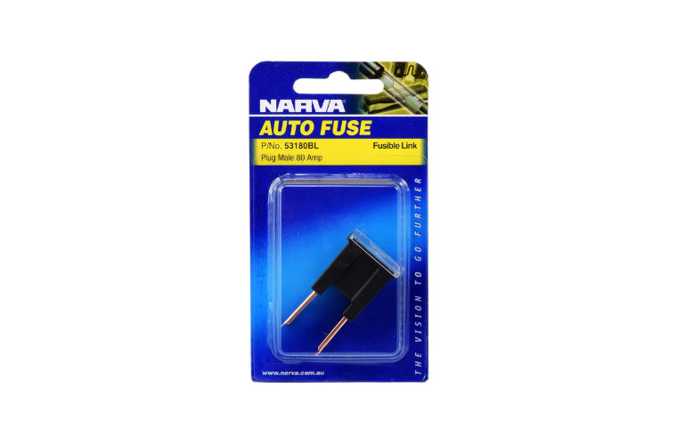Narva Fuse Link Plug 80A Male 53180BL