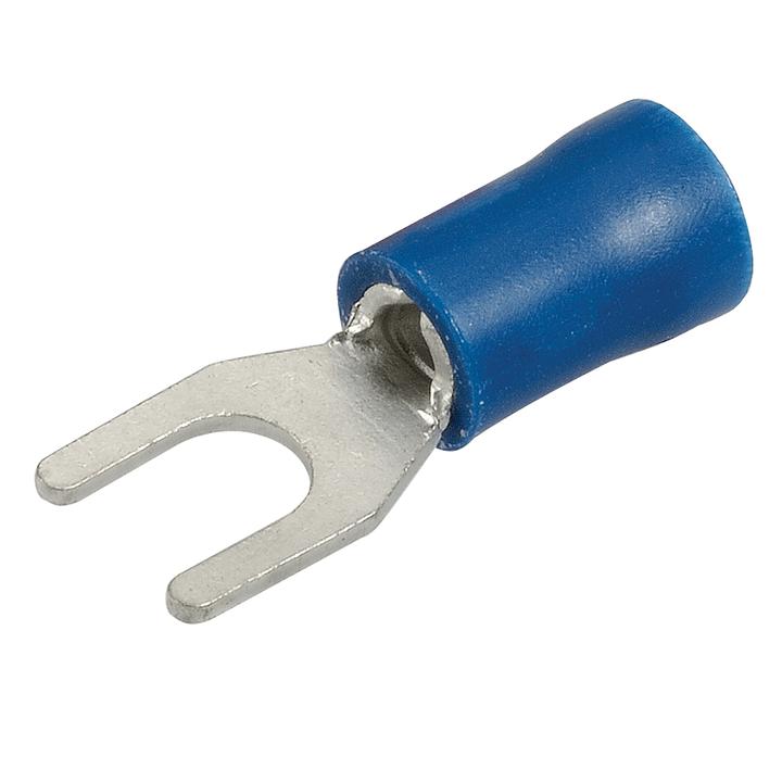 Narva Terminal Spade 4mm Blue 56066BL
