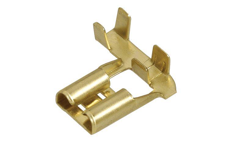 Narva Terminal Flag Non Insulated 6.3mm (100Pk) 56228
