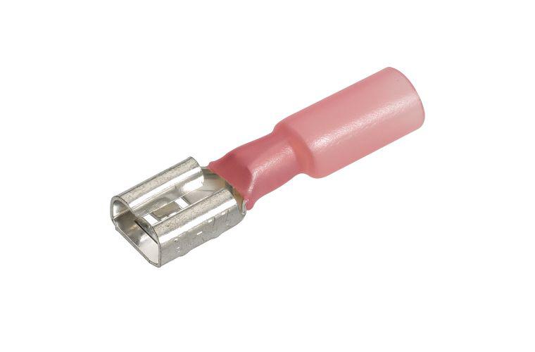 Narva Terminal Female Blade Red 6.3mm (50Pk) 56328