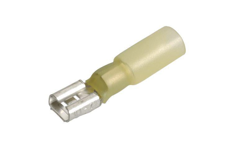 Narva Terminal Female Blade Yellow 6.3mm (50Pk) 56332