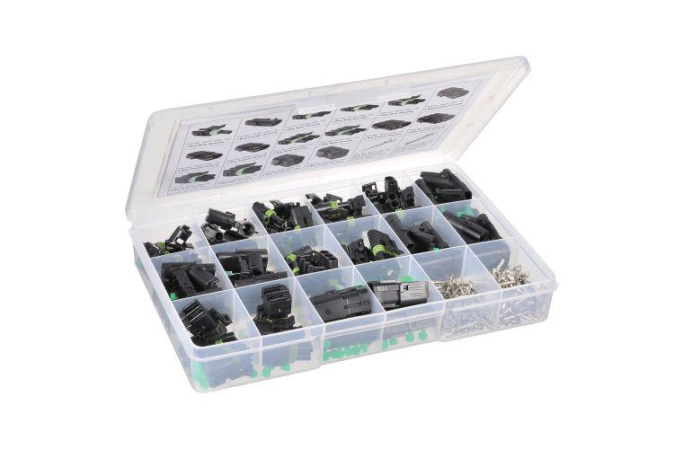 Narva Weatherproof Connector Assortment (218Pk) 56450