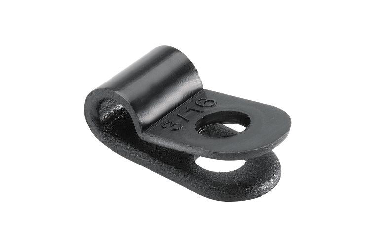 Narva Cable Clamp P/Clips Plastic 4.3mm (100Pk) 56581