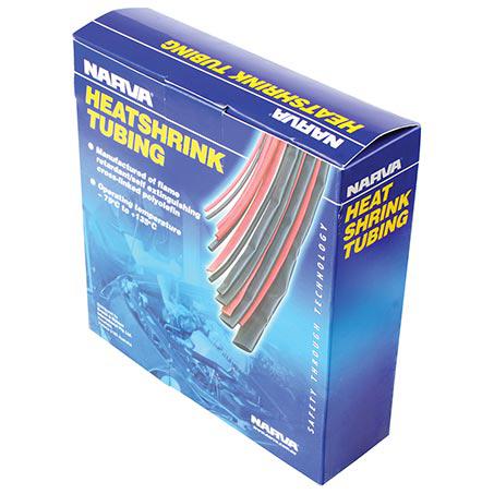 Narva Heatshrink 12.7mm x 5m Black 56620/5