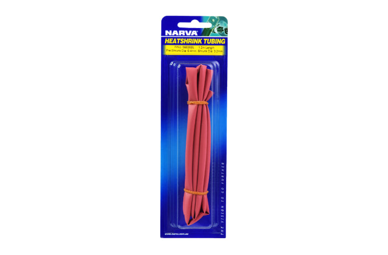 Narva Heat Shrink 1.2m Red 56636BL