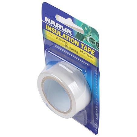 Narva PVC Insulation Tape 19mm x 5m White 56805WE