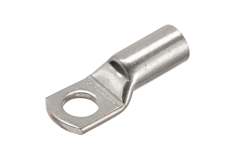 Narva 50mm² Straight Barrel Cable Lug with 10mm Stud Twin Pack 57168BL
