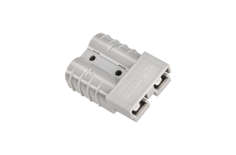 Narva Heavy Duty 50A Connector Housing with Copper Terminals Grey 57200/20