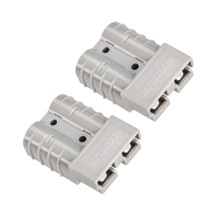 Narva Connector Housing With Contacts 50A Grey (2pc) 57200BL2