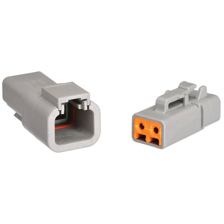 Narva Deutsch 2 Way DTP Connector Kit (Pair Male/Female) 57314BL