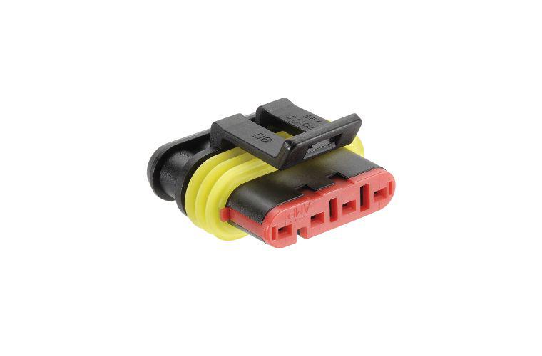 Narva Connector 4 Way Male (10Pk) 57514