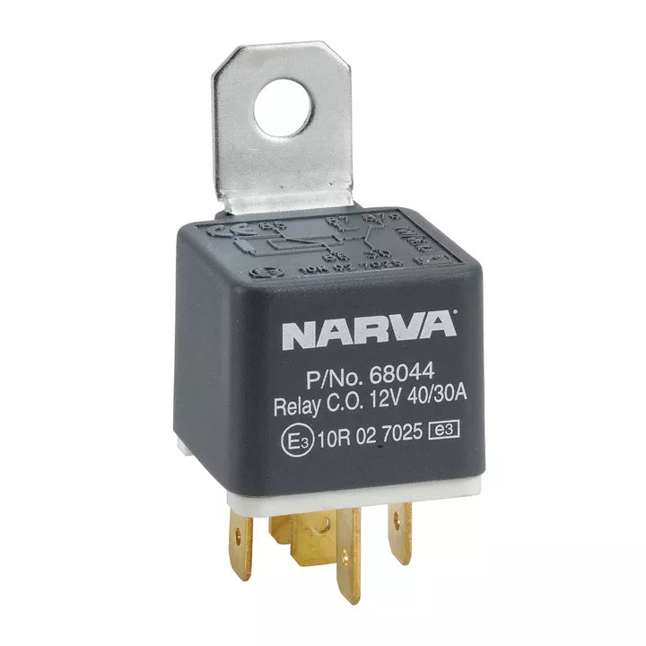 Narva Relay 12V 5Pin 40 30 Amp 68044BL