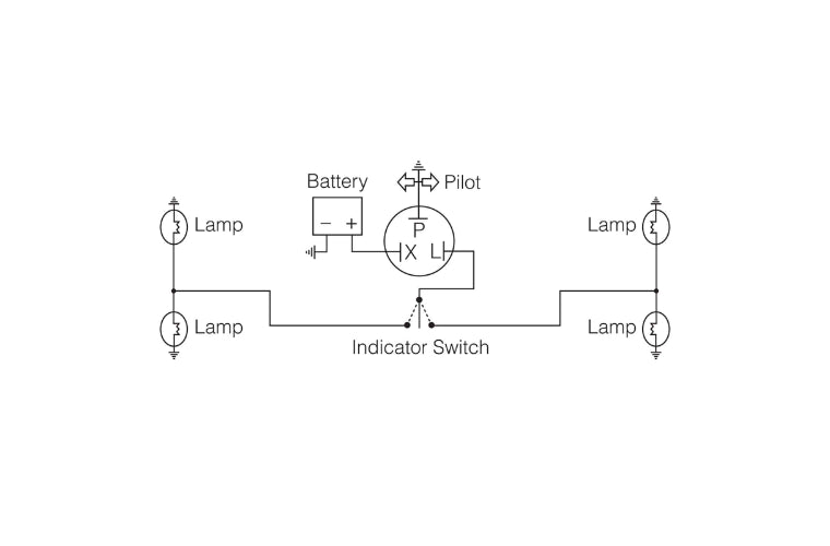 Narva Relay Thermal Flasher 12V 3 Pin 68203BL