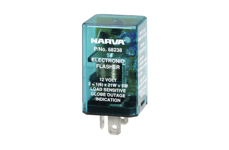 Narva Flasher Electronic 12V 3 Pin 68238BL