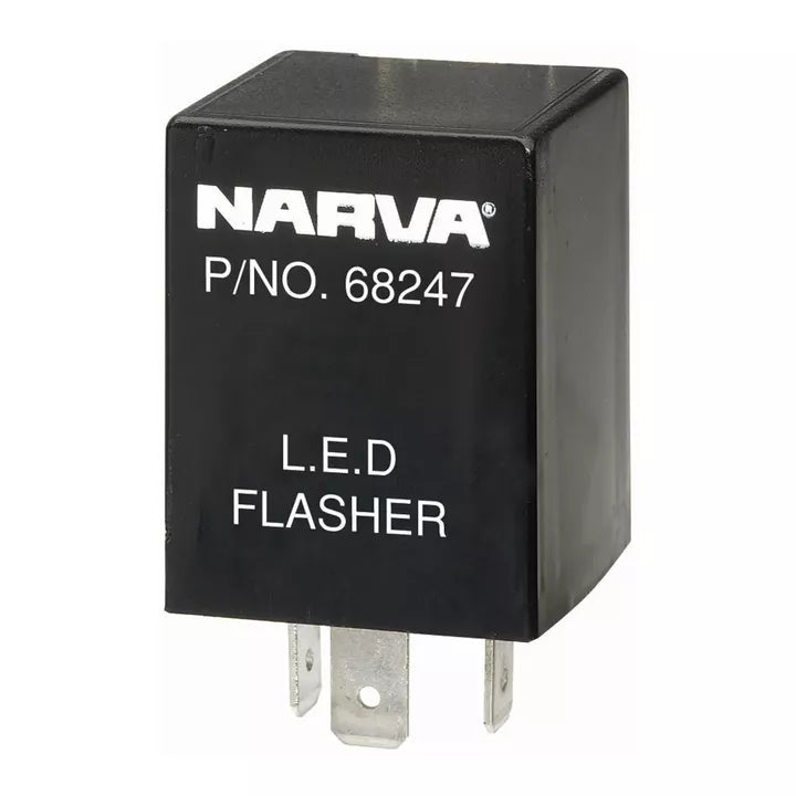 Narva Flasher Unit LED 12V 3 Pin 68247BL