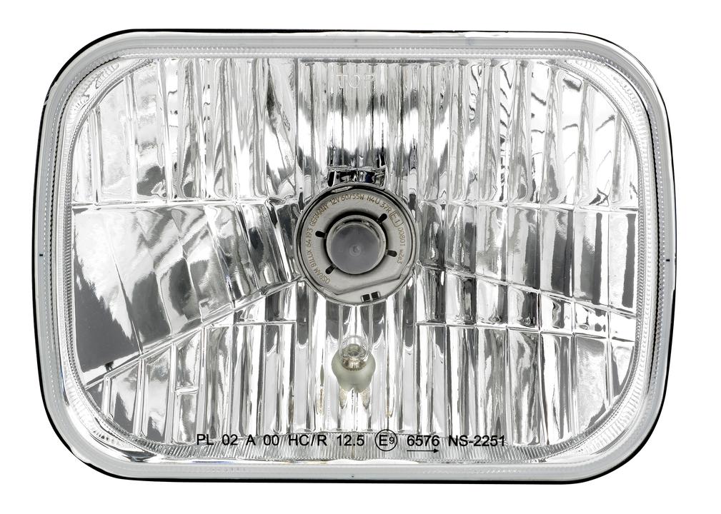 Narva H4 200X142mm Free Form Halogen Headlamp Conversion (Single) - 72024