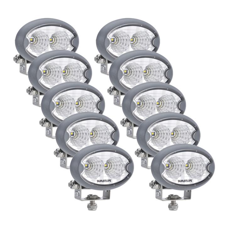 Narva LED Work Lamp Flood Beam 9-64V (10Pk) 72446/10