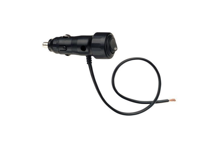 Narva Cigarette Lighter Plug With Rocker On/Off 81010BL