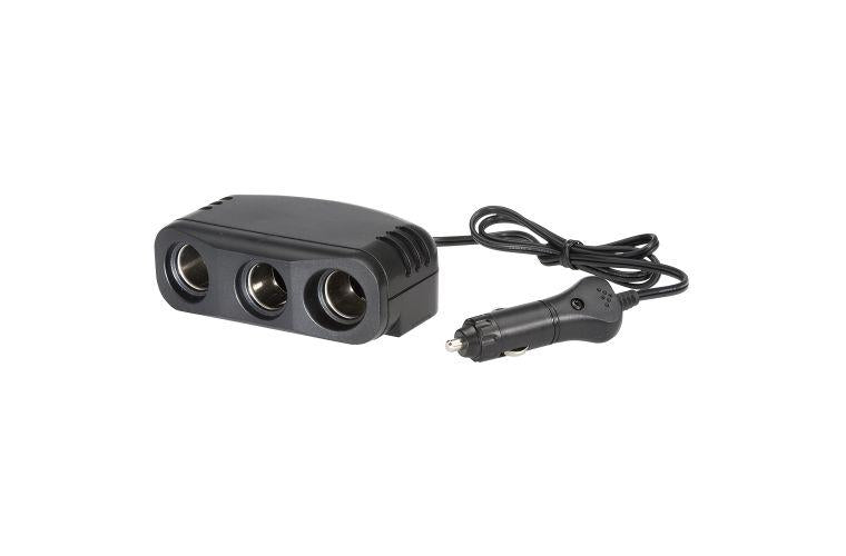 Narva Triple Accessory Socket & Lighter Plug 81048BL