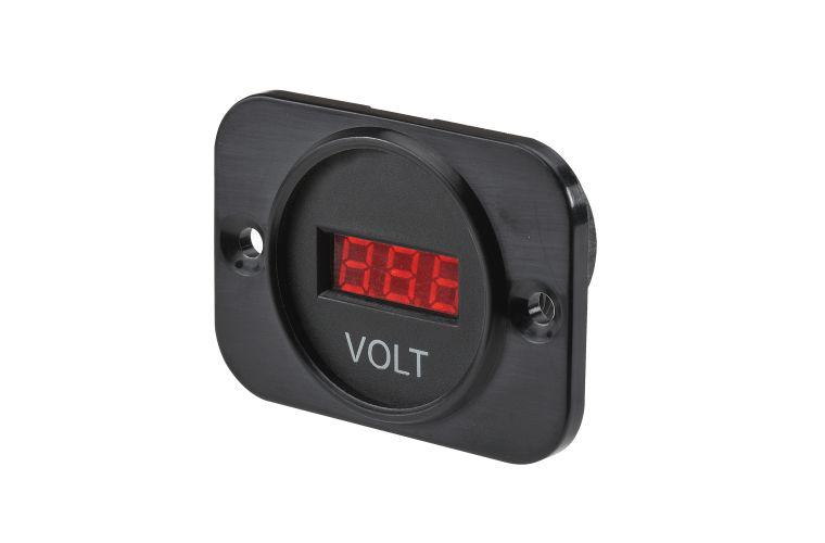 Narva Flush Mount LED Volt Meter 81135BL