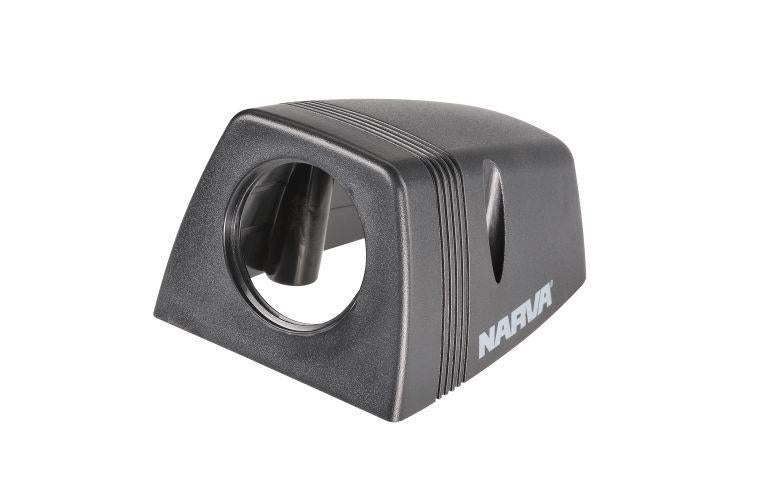 Narva Single Blank Surface Mount Housing Black 81159BL