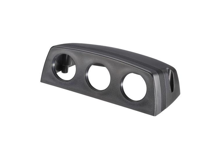 Narva Triple Blank Surface Mount Housing Black 81199BL