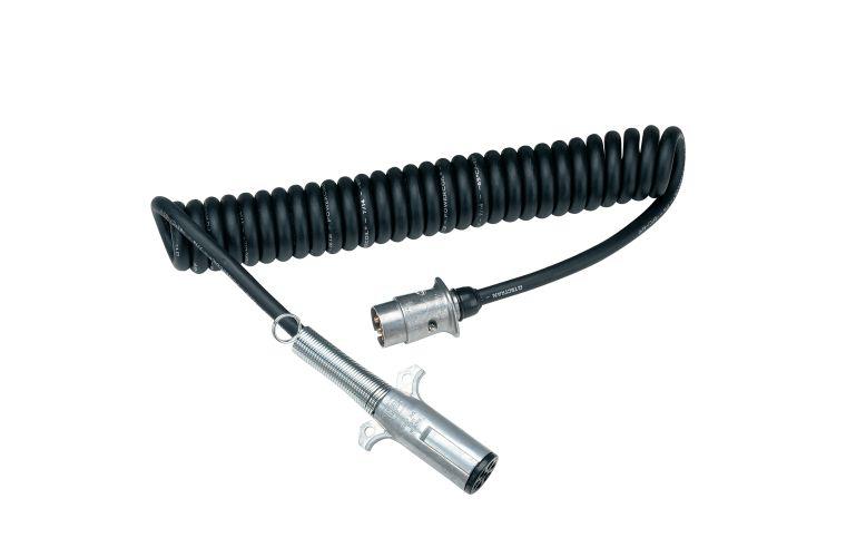 Narva Trailer Cable Eurocoil 7 Core 4mm x 4.6m 82528