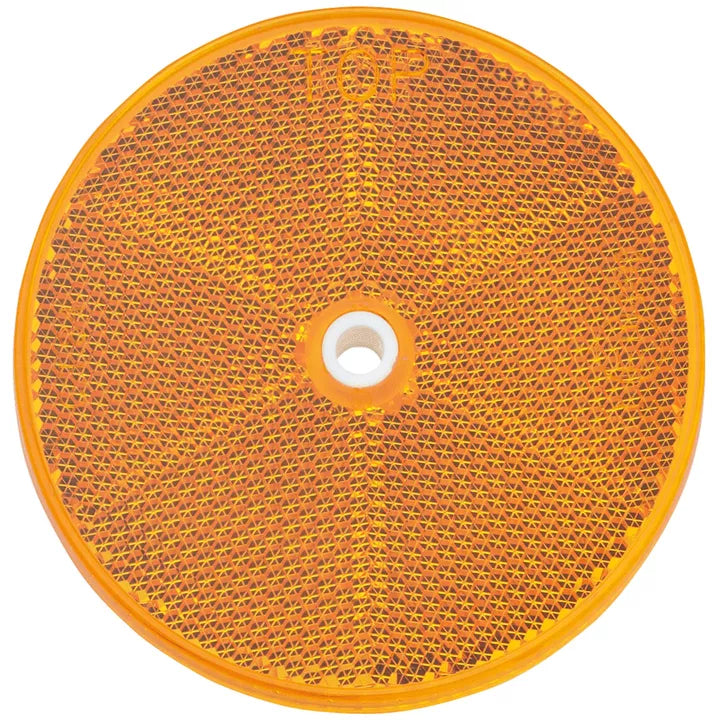 Narva Reflector 80mm Amber Fixed Bolt 84021BL