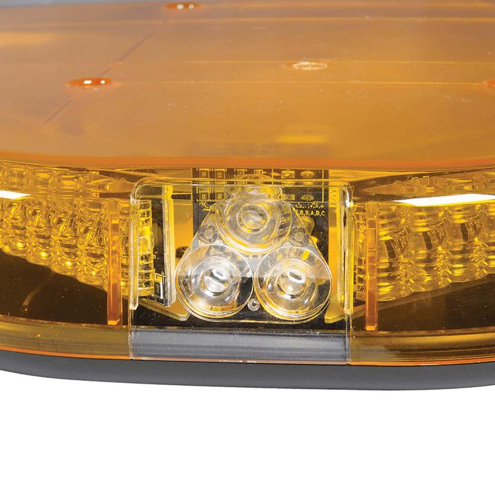 Narva Legion Light Bar with In-built Alley Lights and Clear Lens Amber/Opal Centre 1.2m 12V 85026AC-AL