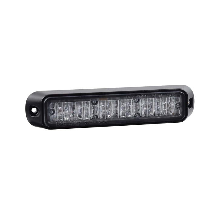 Narva Low Profile High Powered LED Warning Light Red 12-24V 6 x 1W 85206R