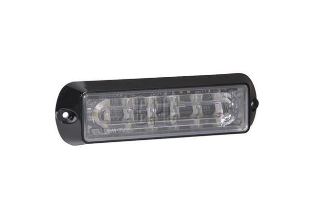 Narva Undercover Low Profile LED Warning Lamp Blue 12-24V 6 x 1W 85218B