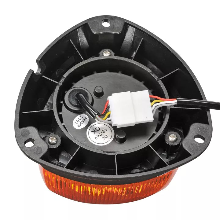 Narva LED Aerotech low Profile Flange Strobe Light Amber 85600A