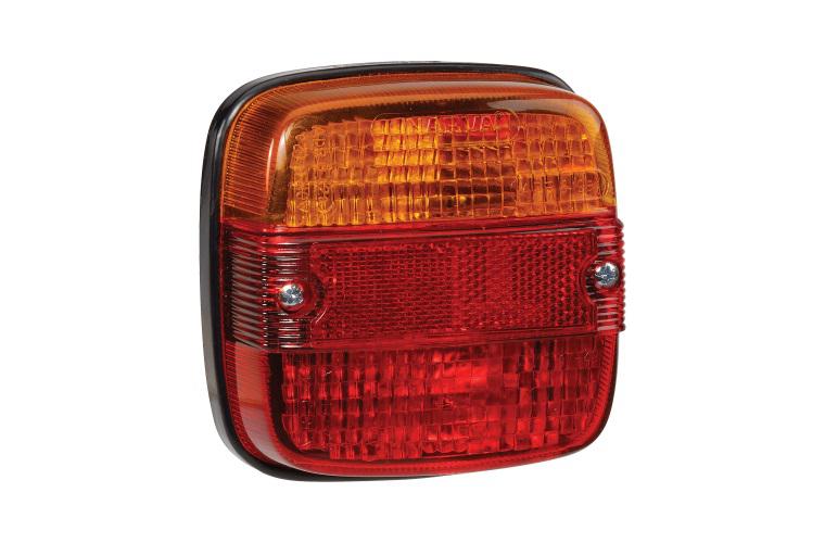 Narva Trailer Light Combination w/ Reflector Square 86030BL