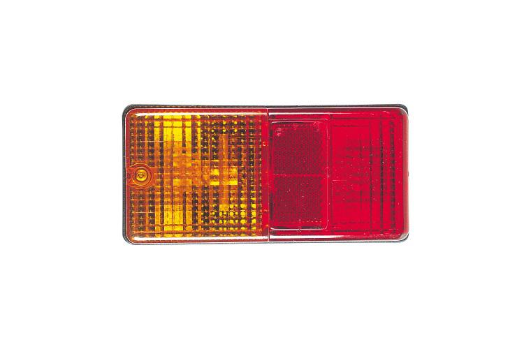 Narva Trailer Light Combination w/ Reflector Rectangular 86470BL