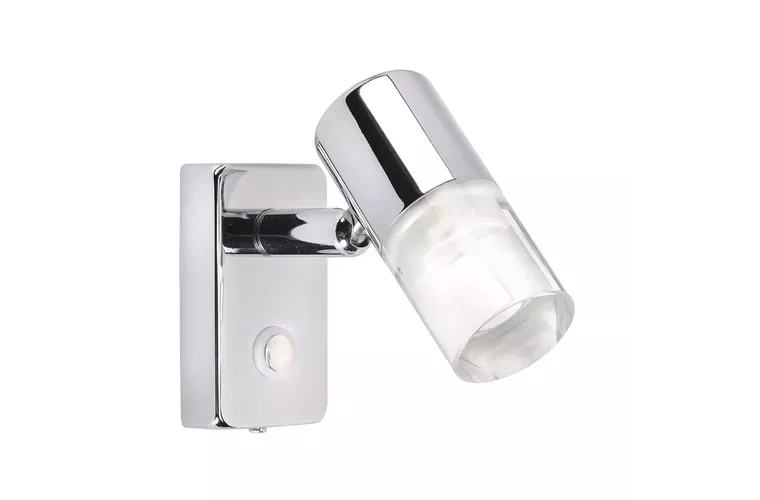 Narva Interior Lamp Chrome Dimming with Switch 10-30V 3200K 87466