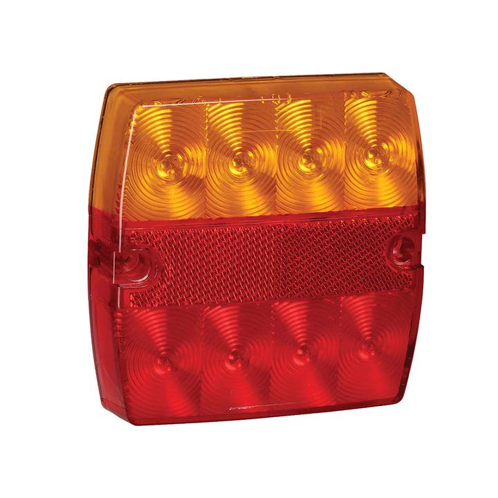 Narva LED Slimline Stop/Tail Indicator Lamp Square 9-33V 93432BL