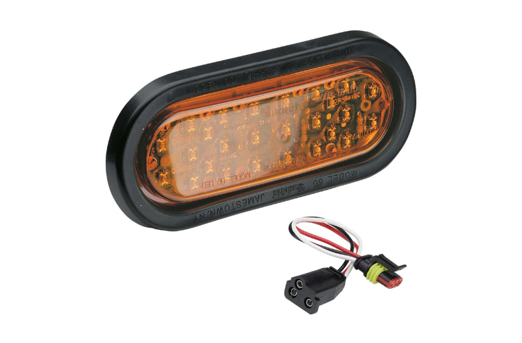 Narva Side Direction Indicator Lamp 12V Amber 96052