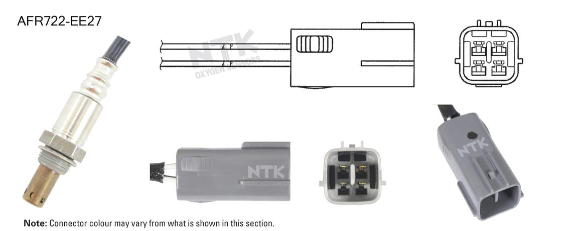 NTK Oxygen Lambda Sensor AFR722-EE27