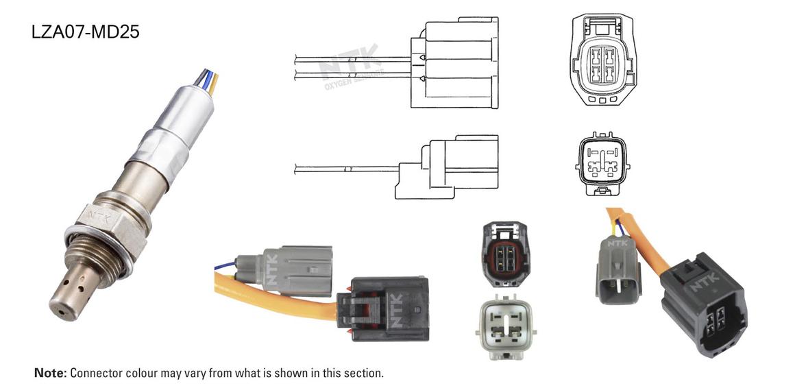 NTK Oxygen Lambda Sensor LZA07-MD25
