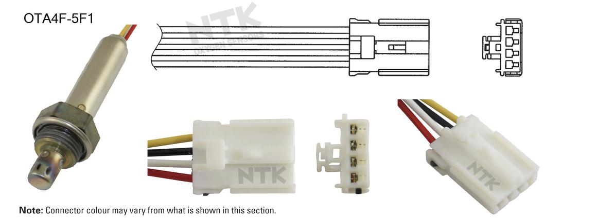 NTK Oxygen Lambda Sensor OTA4F-5F1