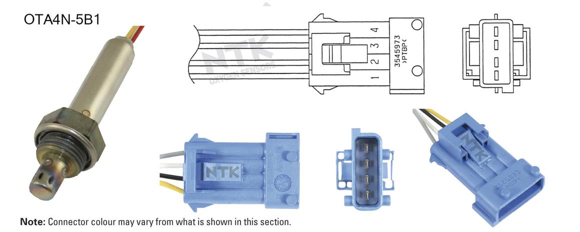 NTK Oxygen Lambda Sensor OTA4N-5B1
