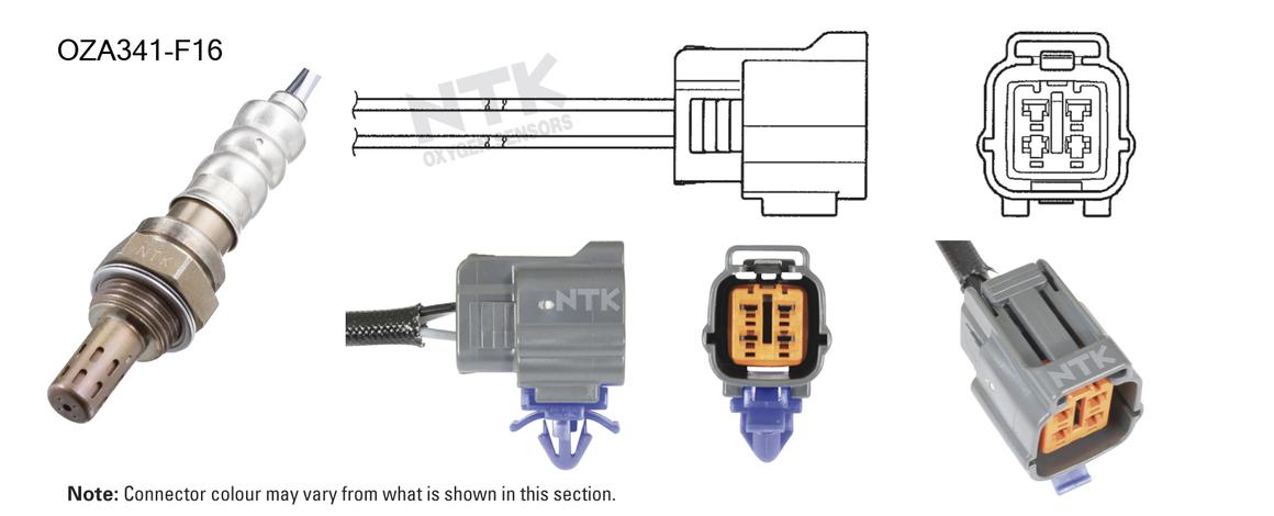 NTK Oxygen Lambda Sensor OZA341-F16
